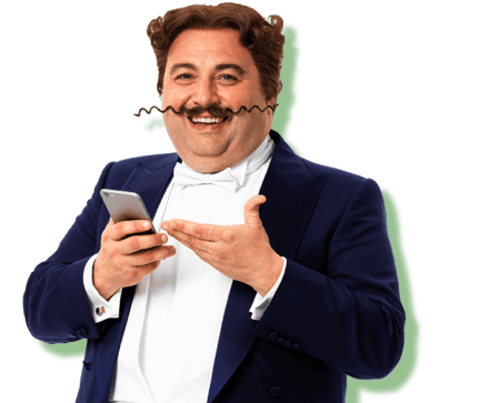 GoCompare Man holding a phone